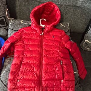 Polo by Ralph Lauren Red Kids Puffer Jacket